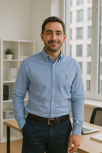 Men’s Classic Oxford Dress Shirt – Button-Down Collar, Long Sleeve Business Casual