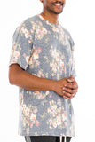 Heathered Floral Tee