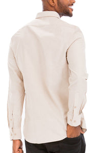 SIGNATURE LONG SLEEVE BUTTON DOWN SHIRT M3515