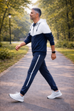 Men’s Two-Piece Active Tracksuit – Comfortable Walking & Fitness Jogger Set