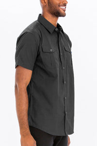 TWO POCKET BUTTON DOWN SHIRT M3555