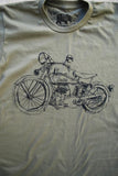 1929 Indian Motorcycle Army Tee🏍️ 1929 Indian Motorcycle Army Tee – Vintage Style, Military Tough