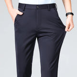 Summer Autumn Thin Trousers Men Formal Dress Suit Pants Work Pants