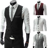 2023 New Arrival Dress Vests For Men Slim Fit Mens Suit Vest Male
