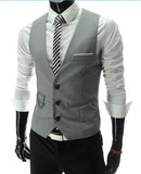 2023 New Arrival Dress Vests For Men Slim Fit Mens Suit Vest Male