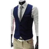 2023 New Arrival Dress Vests For Men Slim Fit Mens Suit Vest Male