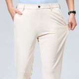 Summer Autumn Thin Trousers Men Formal Dress Suit Pants Work Pants