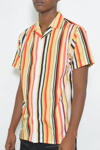 Latitude Striped Button Up WS7402