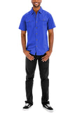 TWO POCKET BUTTON DOWN SHIRT M3555