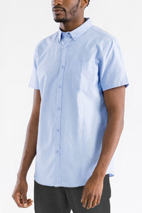 SIGNATURE SHORT SLEEVE BUTTON DOWN SHIRT M3514