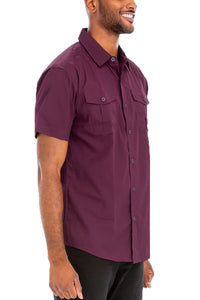 TWO POCKET BUTTON DOWN SHIRT M3555