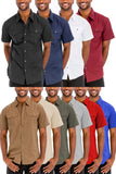 TWO POCKET BUTTON DOWN SHIRT M3555