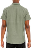 SIGNATURE SHORT SLEEVE BUTTON DOWN SHIRT M3514