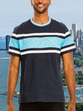 Mens CHICAGO Print Cotton Tshirt