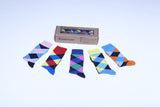Men's Pastel Argyle Sock Set