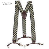 Men's Viola  Vintage Style Suspenders