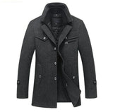 Wool Slim Fit Coat