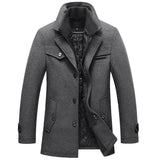 Wool Slim Fit Coat