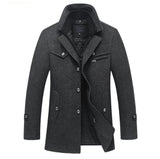 Wool Slim Fit Coat