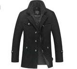 Wool Slim Fit Coat