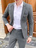 MENS STRIPE SUIT