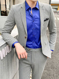 MENS STRIPE SUIT