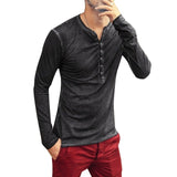 V-Neck Long Sleeve Shirt