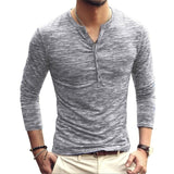 V-Neck Long Sleeve Shirt
