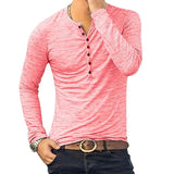 V-Neck Long Sleeve Shirt