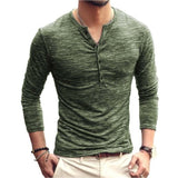 V-Neck Long Sleeve Shirt